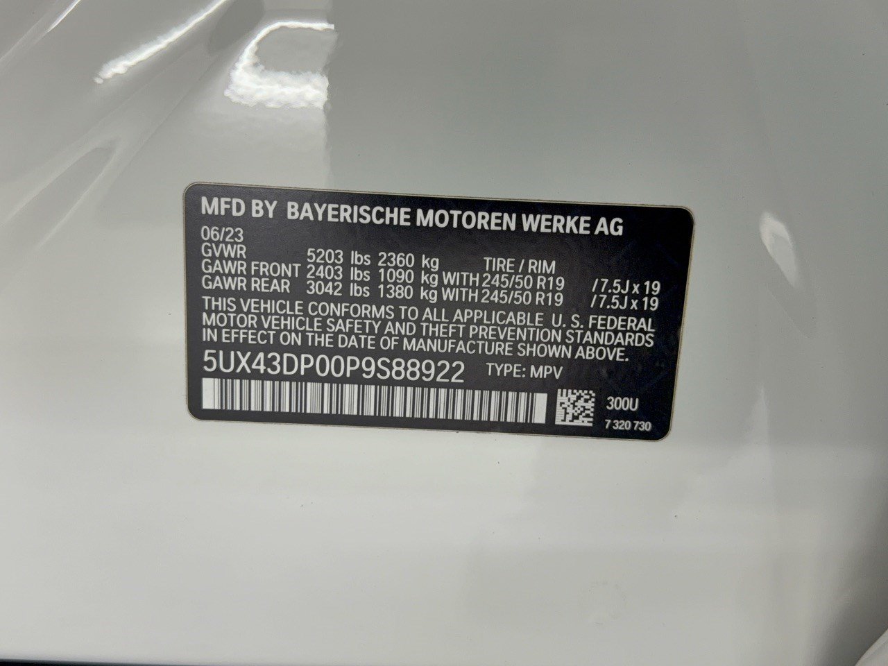 Used 2023 BMW X3 sDrive30i w/ Convenience Package RWD image 31