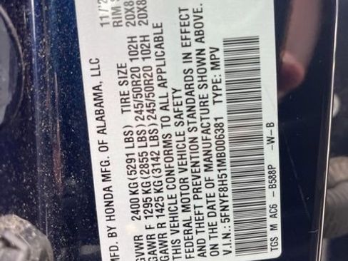 Used 2021 Honda Passport EX-L image 12