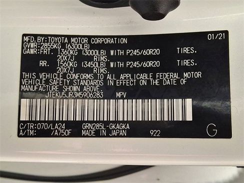 Used 2021 Toyota 4Runner Limited image 28