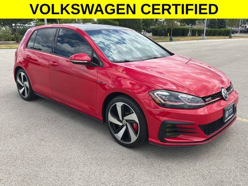 Certified 2020 Volkswagen GTI SE FWD image 1