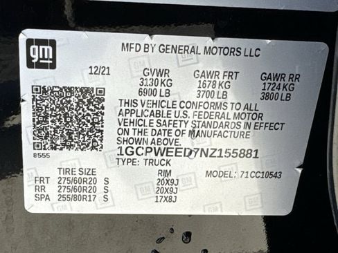 Used 2022 Chevrolet Silverado 1500 LTZ image 34