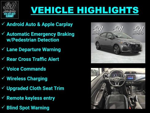 Used 2024 Nissan Versa SV FWD image 3
