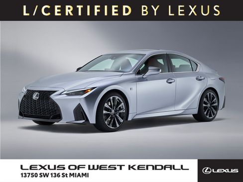 Used 2023 Lexus IS 350 F Sport w/ Memory Package RWD image 1