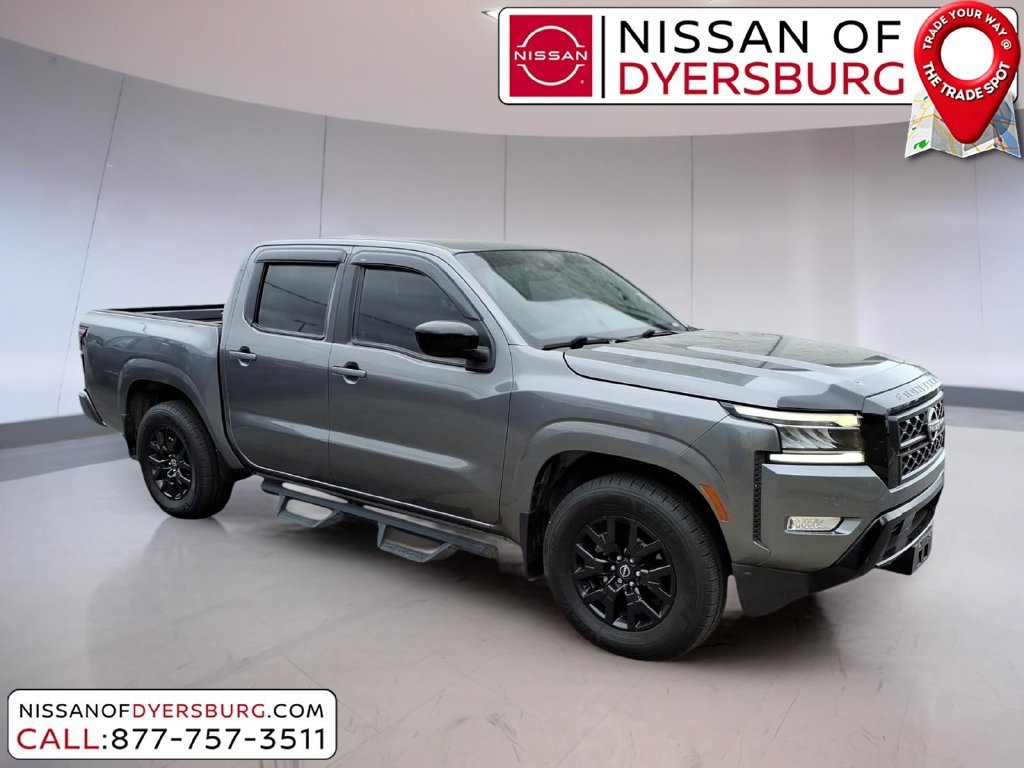 Used 2023 Nissan Frontier SV w/ Midnight Edition Package RWD image 1