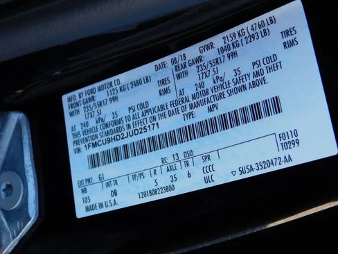 Used 2018 Ford Escape SEL AWD/4WD image 26