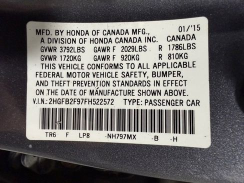 Used 2015 Honda Civic EX-L image 27