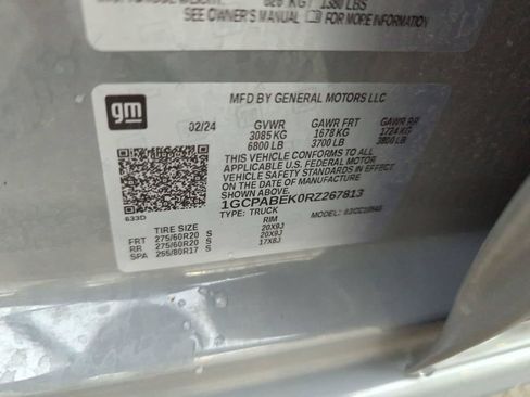 Used 2024 Chevrolet Silverado 1500 Custom RWD image 25