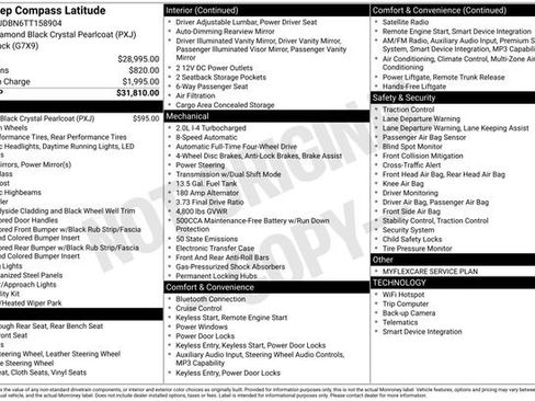 New 2026 Jeep Compass Latitude image 4