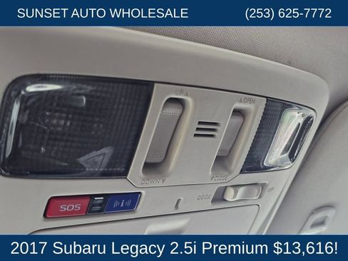 Used 2017 Subaru Legacy 2.5i Premium w/ Moonroof Package AWD/4WD image 37