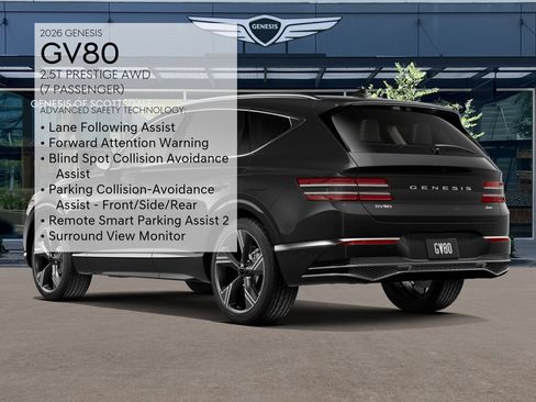 New 2026 Genesis GV80 2.5T Prestige AWD/4WD image 7