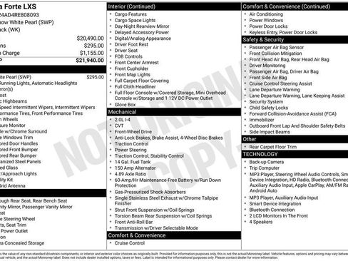 Used 2024 Kia Forte LXS FWD image 20