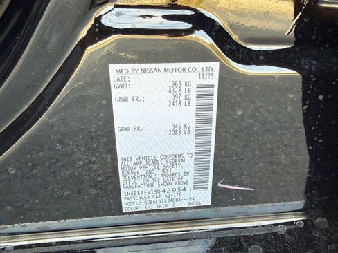 New 2025 Nissan Altima 2.5 SL image 19