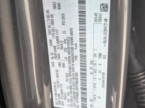 New 2026 Ford F150 Lariat w/ Equipment Group 501A Mid AWD/4WD image 39