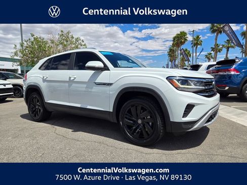 Certified 2023 Volkswagen Atlas Cross Sport SE w/ Black Wheel Package AWD/4WD image 1
