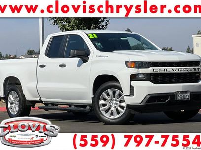 Used 2021 Chevrolet Silverado 1500 Custom w/ LPO, Dark Essentials Package