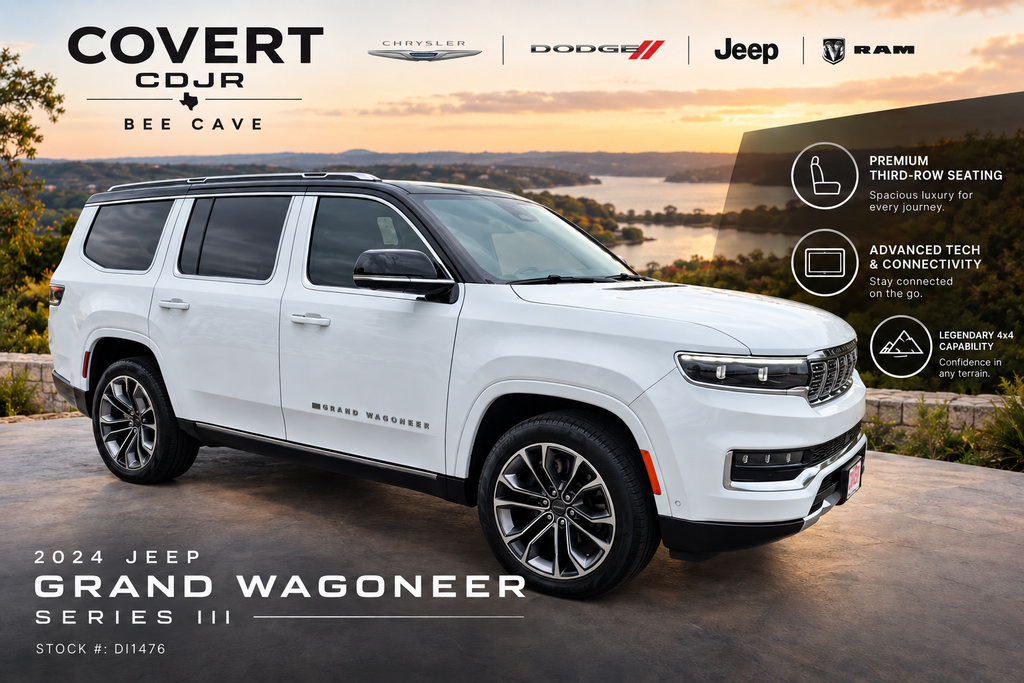 Used 2024 Jeep Grand Wagoneer Series III AWD/4WD 360° Tour