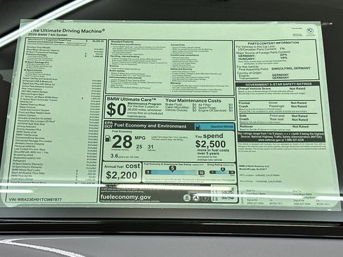 New 2026 BMW 740i w/ Premium Package image 29