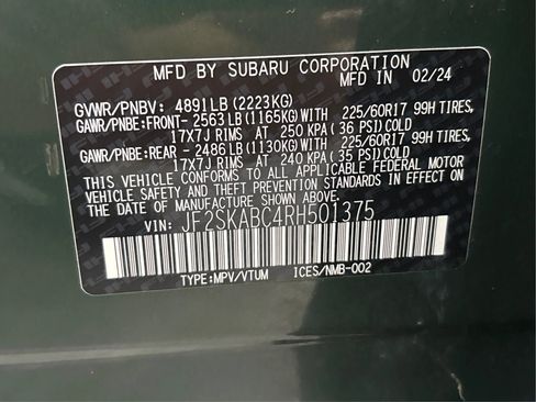 Used 2024 Subaru Forester AWD/4WD image 27