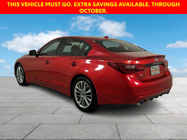 Used 2022 INFINITI Q50 Luxe w/ Cargo Package AWD/4WD image 5