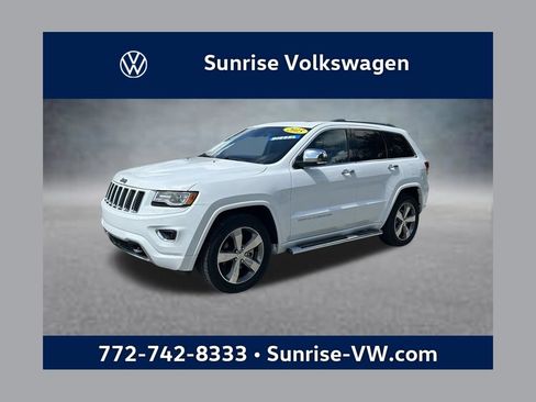 Used 2015 Jeep Grand Cherokee Overland w/ Advanced Technology Group AWD/4WD image 1