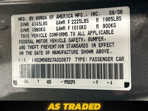 Used 2007 Honda Accord EX-L image 30