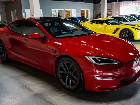 Used 2022 Tesla Model S Standard Range AWD/4WD image 4