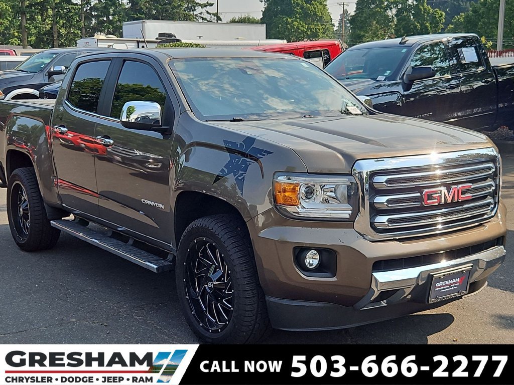 Used 2015 GMC Canyon SLT w/ Driver Alert Package RWD image 1