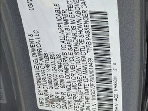 Used 2022 Honda Accord Sport image 23