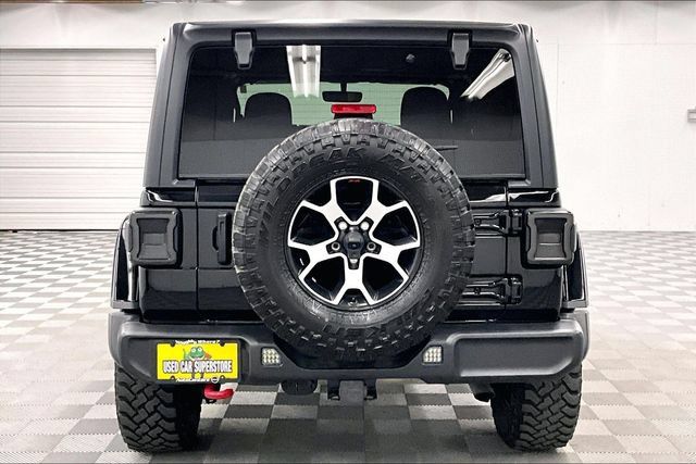 Used 2021 Jeep Wrangler Rubicon w/ Uconnect 4C Nav & Sound Group AWD/4WD image 5