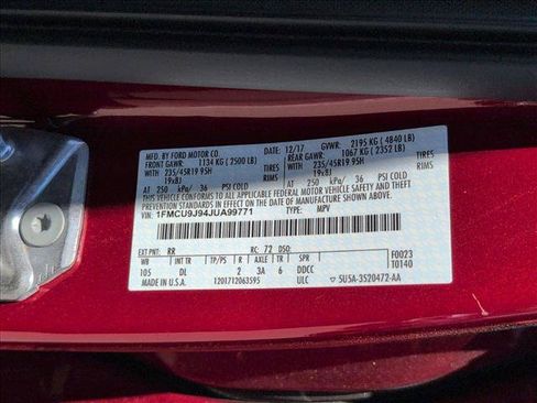 Used 2018 Ford Escape Titanium w/ Ford Safe & Smart Package AWD/4WD image 25