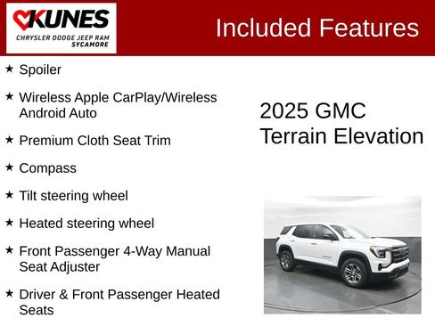 Used 2025 GMC Terrain Elevation AWD/4WD image 4