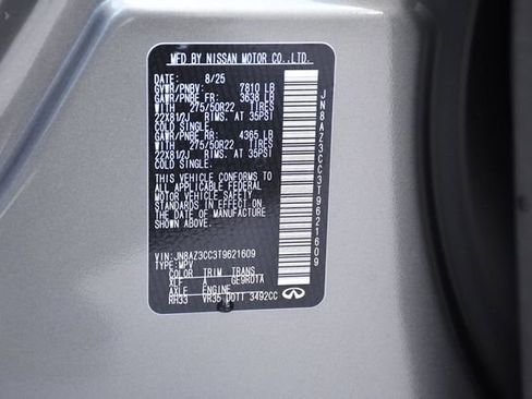 New 2026 INFINITI QX80 Autograph w/ Premium Cargo Package image 42