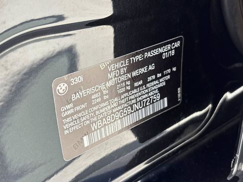 Used 2018 BMW 330i xDrive Sedan AWD/4WD image 32