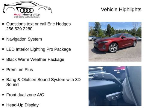 Used 2025 Audi A5 2.0T Premium Plus w/ Premium Plus AWD/4WD image 6