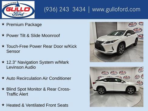 Used 2020 Lexus RX 350 FWD w/ Premium Package image 10