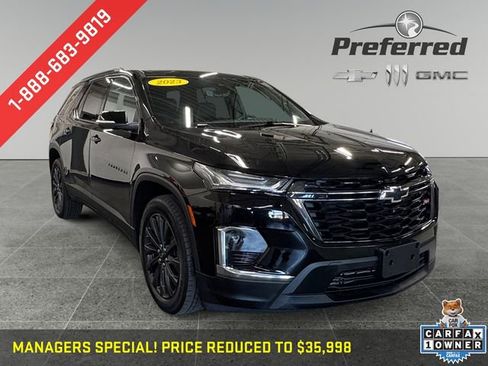 Used 2023 Chevrolet Traverse RS w/ LPO, Floor Liner Package AWD/4WD image 1