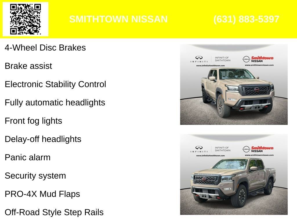 Used 2023 Nissan Frontier PRO-4X w/ Tow Package AWD/4WD image 6