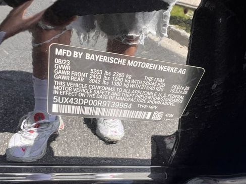 Used 2024 BMW X3 sDrive30i w/ M Sport Package RWD image 38