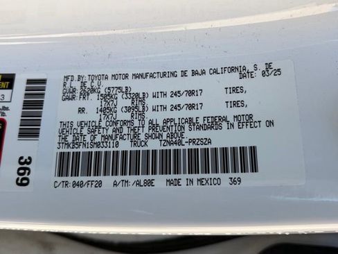 Used 2025 Toyota Tacoma SR5 image 21