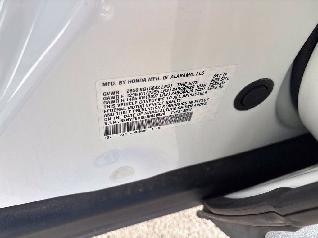 Used 2018 Honda Pilot Elite image 9