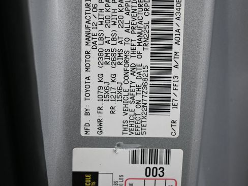 Used 2007 Toyota Tacoma 2WD Access Cab image 16