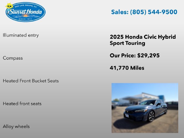 Certified 2025 Honda Civic Sport Touring image 28