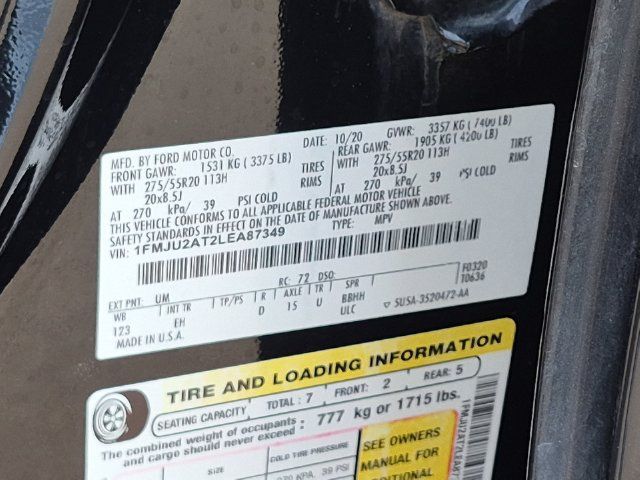 Used 2020 Ford Expedition Limited AWD/4WD image 38