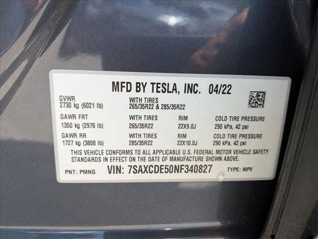 Used 2022 Tesla Model X AWD/4WD image 25