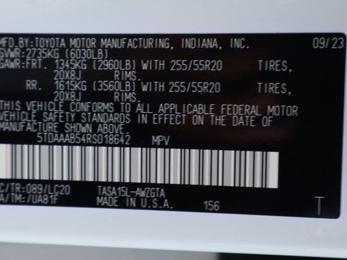 Used 2024 Toyota Grand Highlander Limited image 57