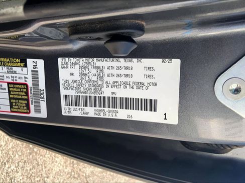 Certified 2025 Toyota Sequoia SR5 image 35