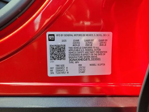 Certified 2026 Chevrolet Equinox LT FWD image 34