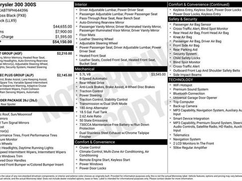 Certified 2023 Chrysler 300 S w/ Comfort Group RWD image 25