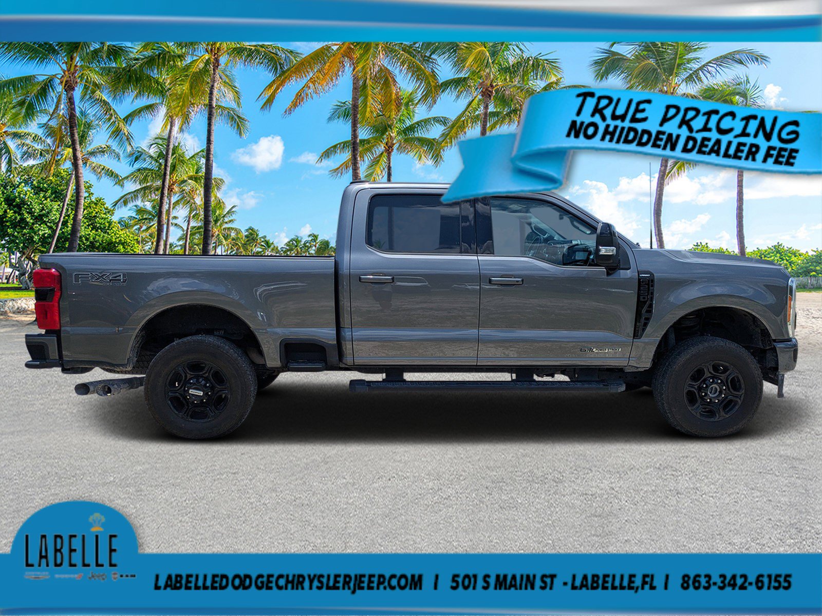 Used 2023 Ford F250 Lariat w/ Black Appearance Package AWD/4WD image 2