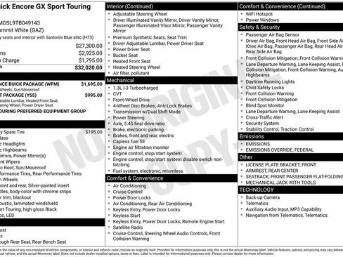 New 2026 Buick Encore GX Sport Touring w/ Comfort Package image 6